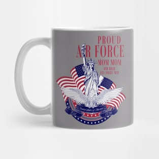 Proud Air Force-Airman Mom Mom Mug